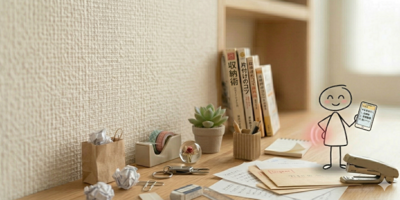 腰痛も回復の兆し。体力のあるうちに片づけようと気持ちをあらたにする人